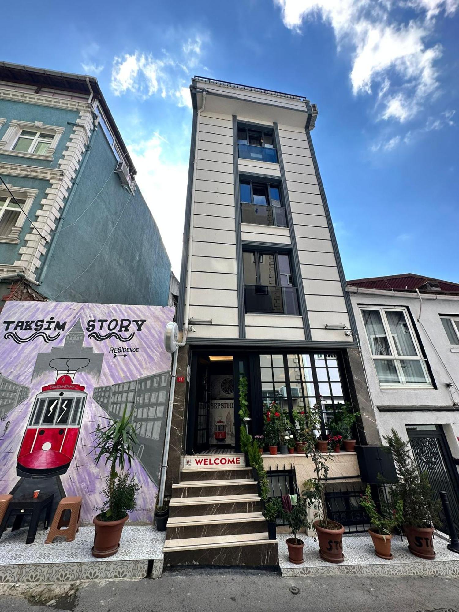 Taksim Story Residence Estambul Exterior foto